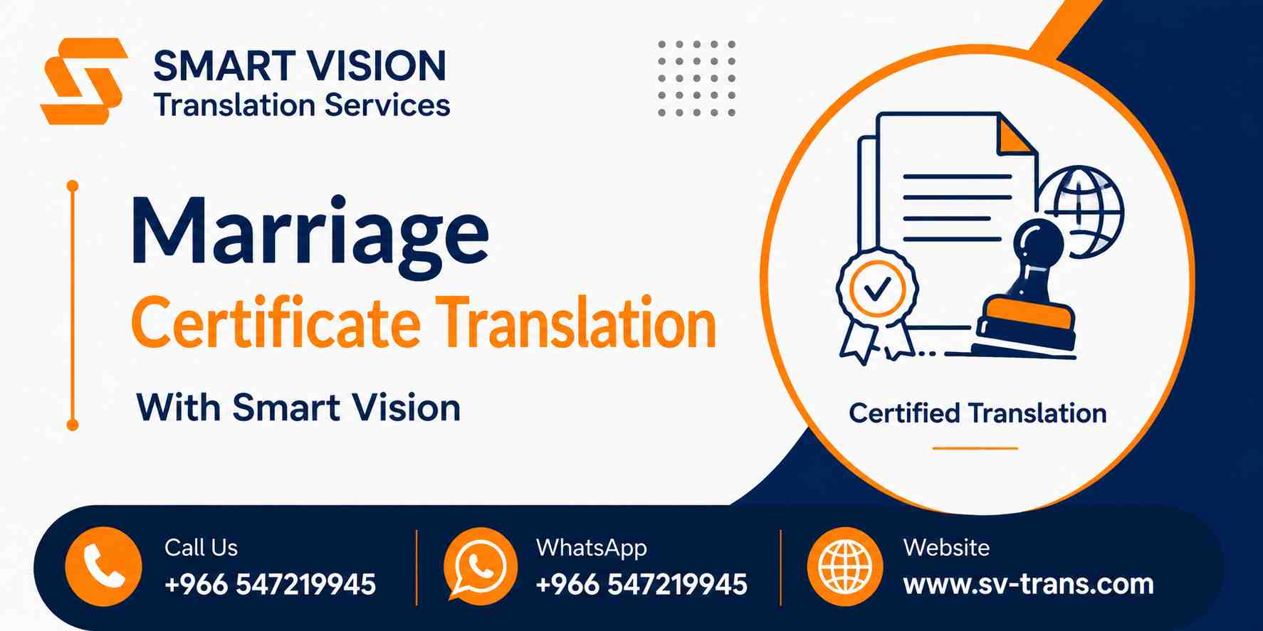 Marriage Certificate Translation